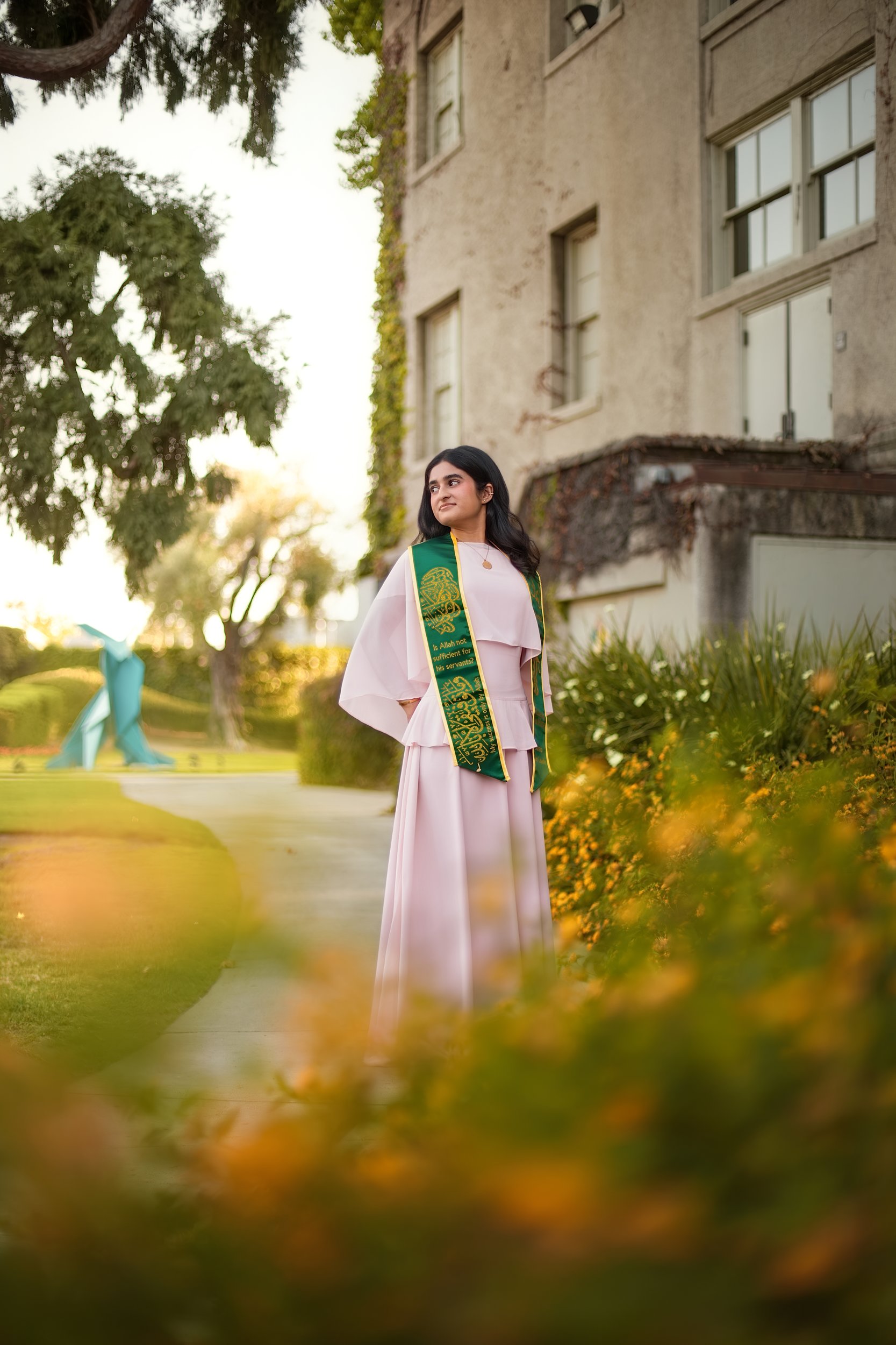 Graduation portrait color-matched for EJ
