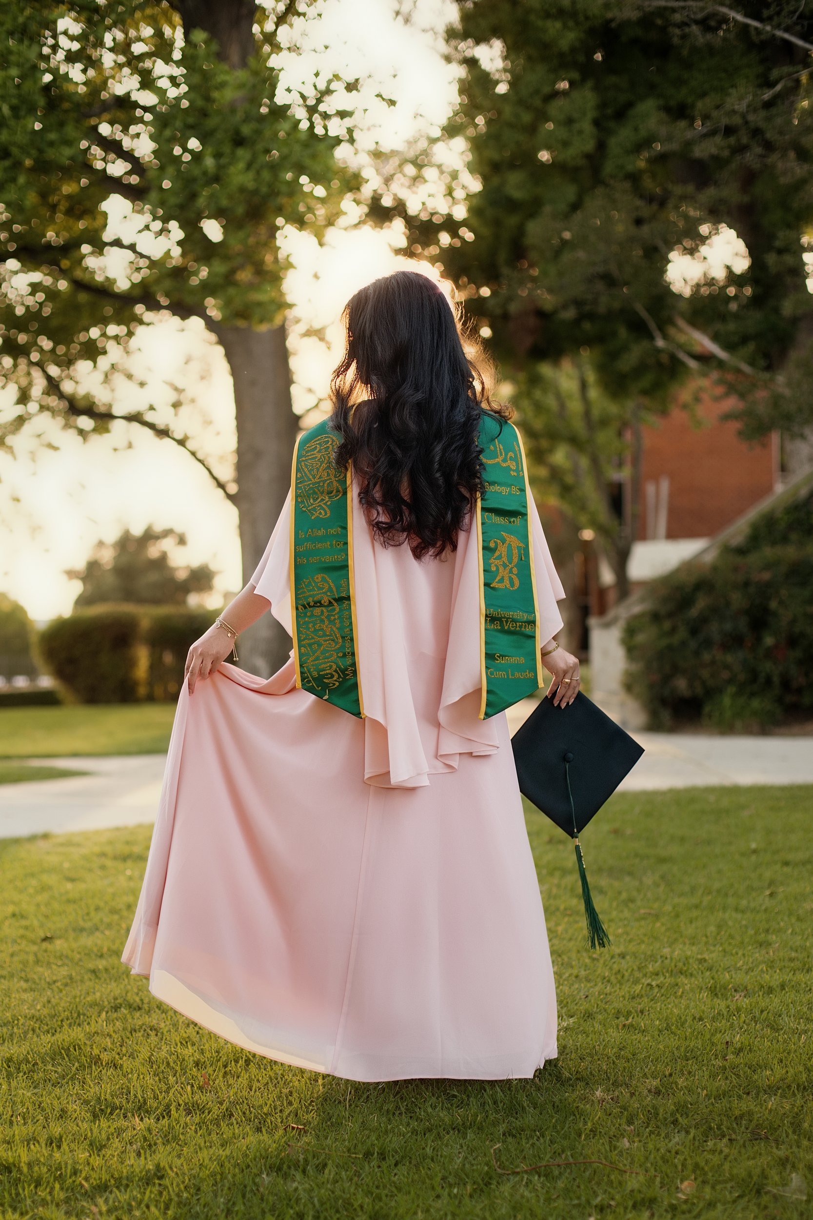 Edited graduation photo