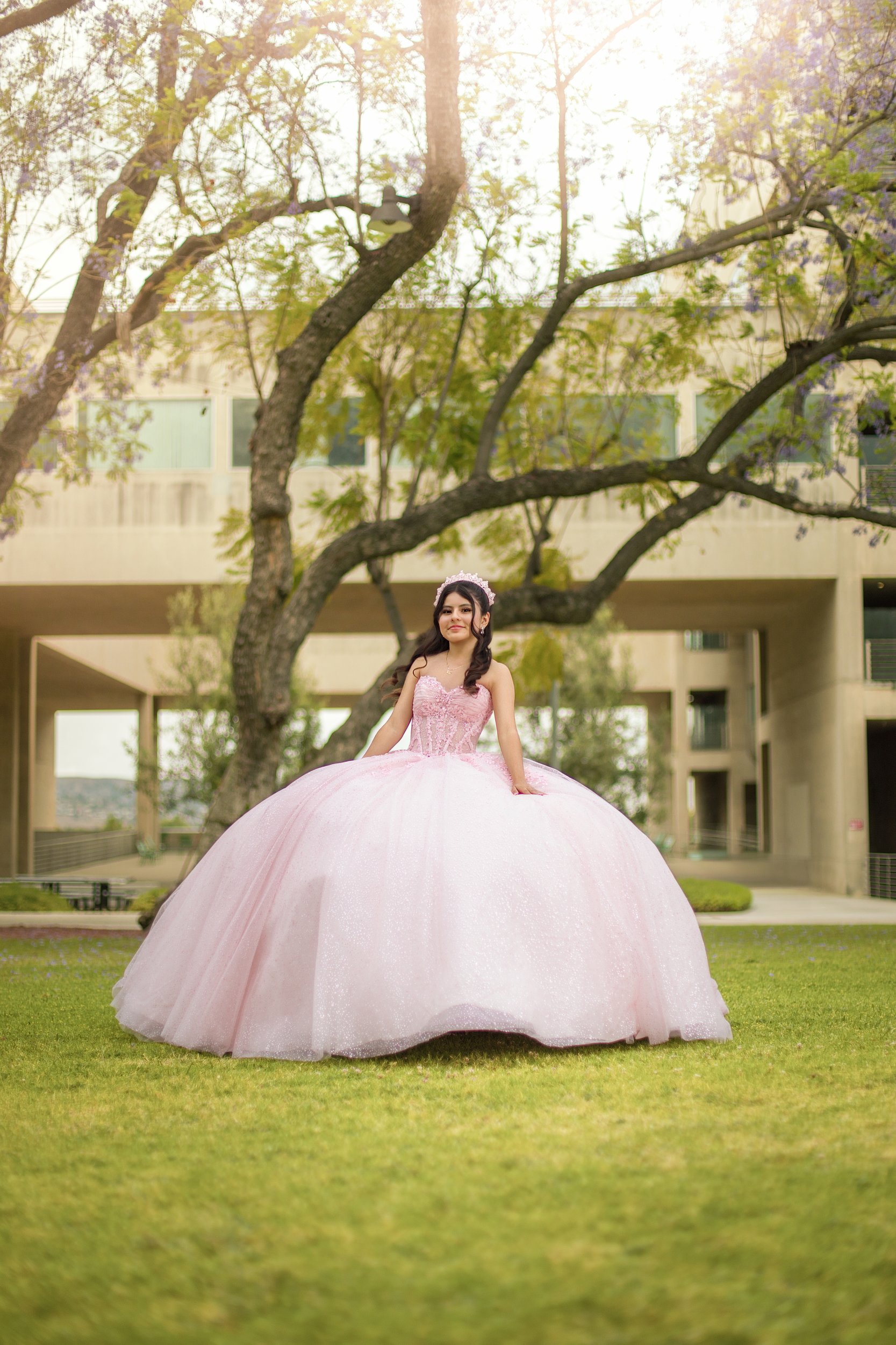 Edited quinceañera photo