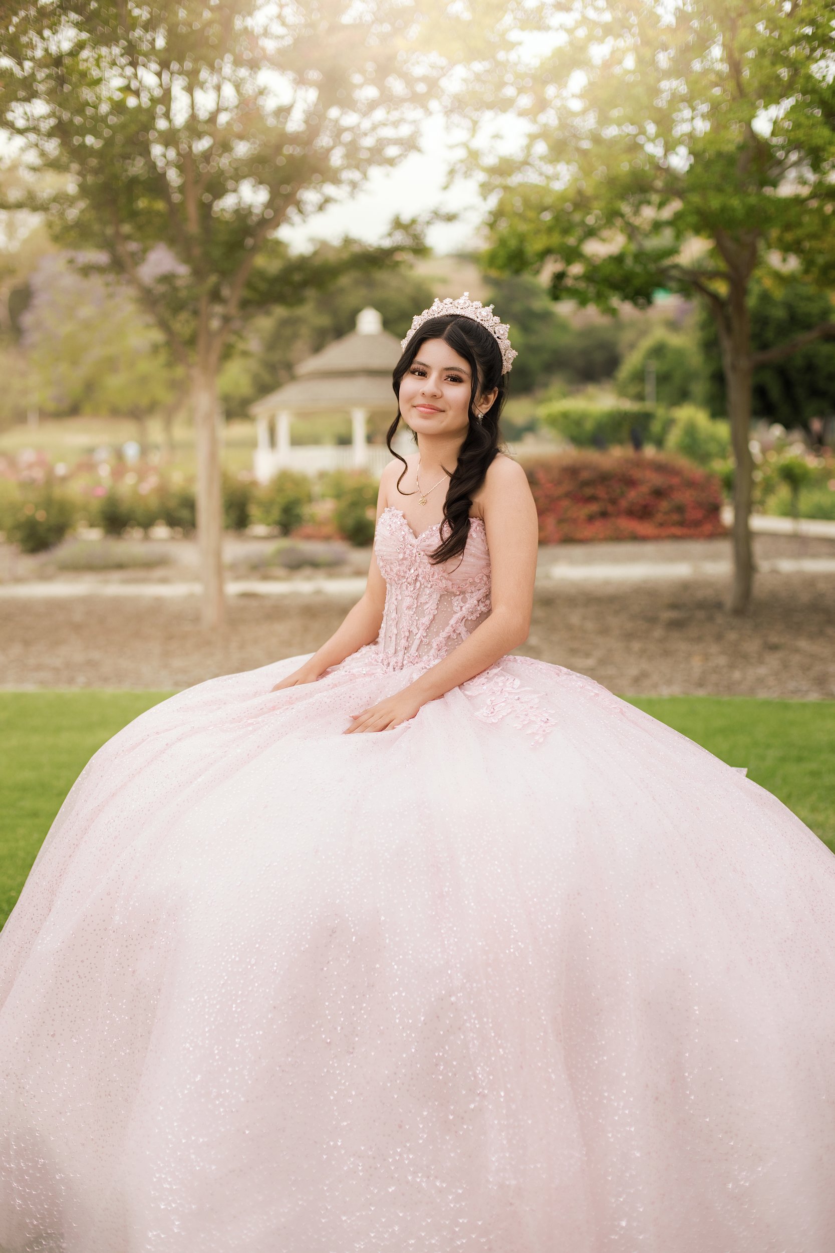 Edited quinceañera photo