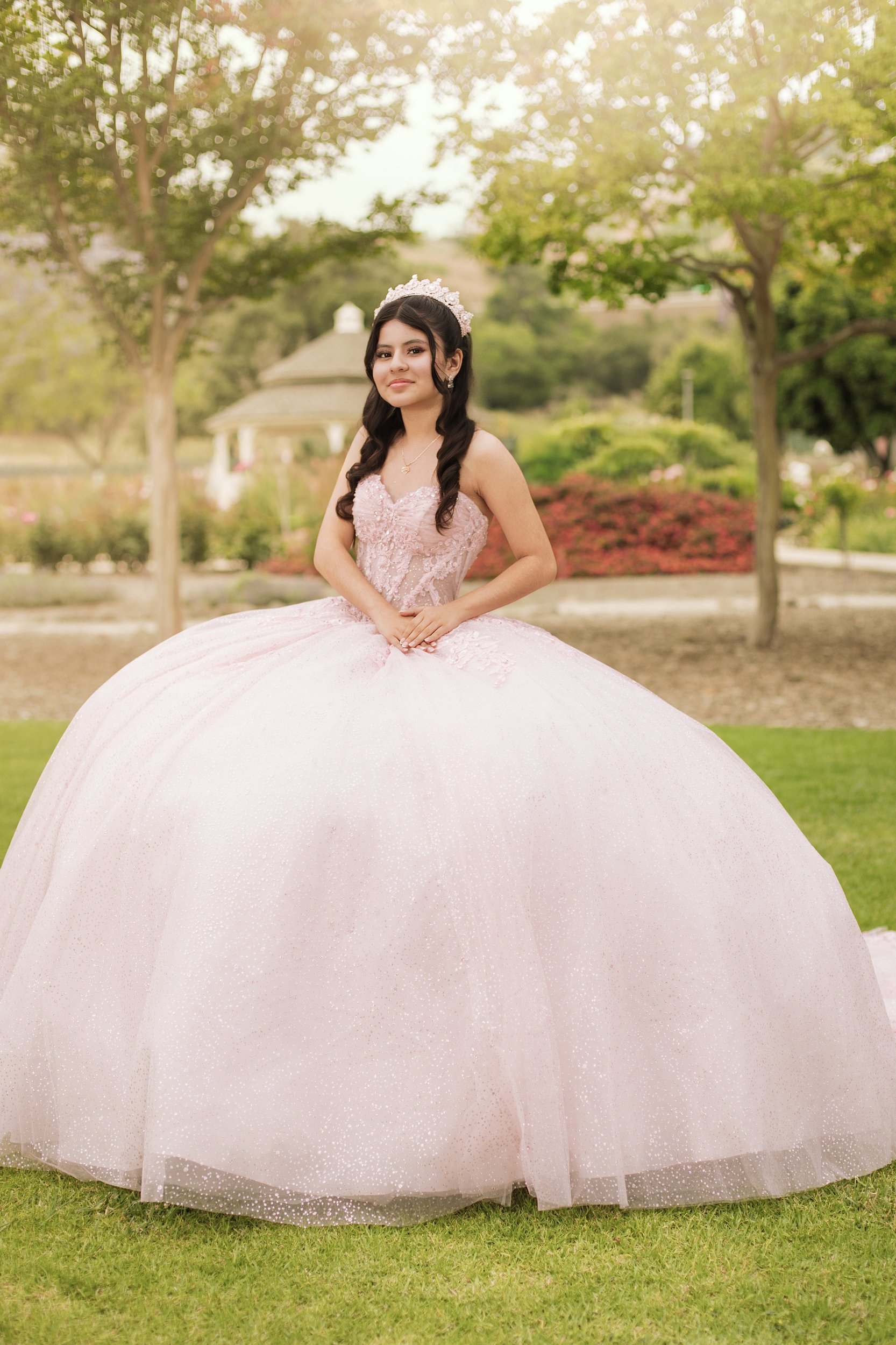 Edited quinceañera photo