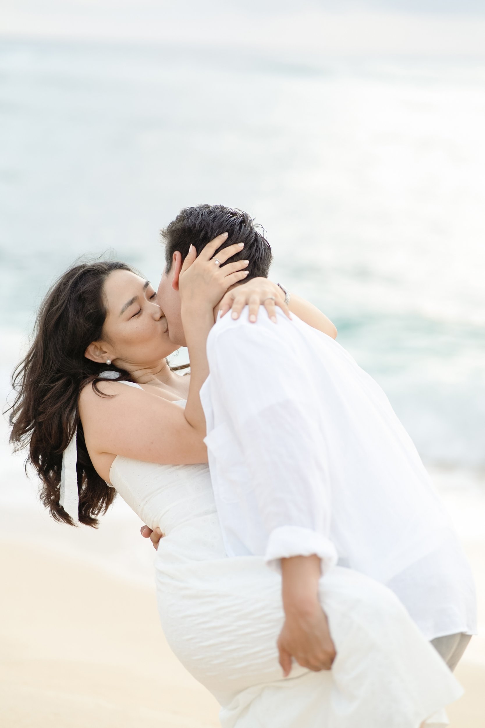 After: warm, retouched Siargao prenup photo
