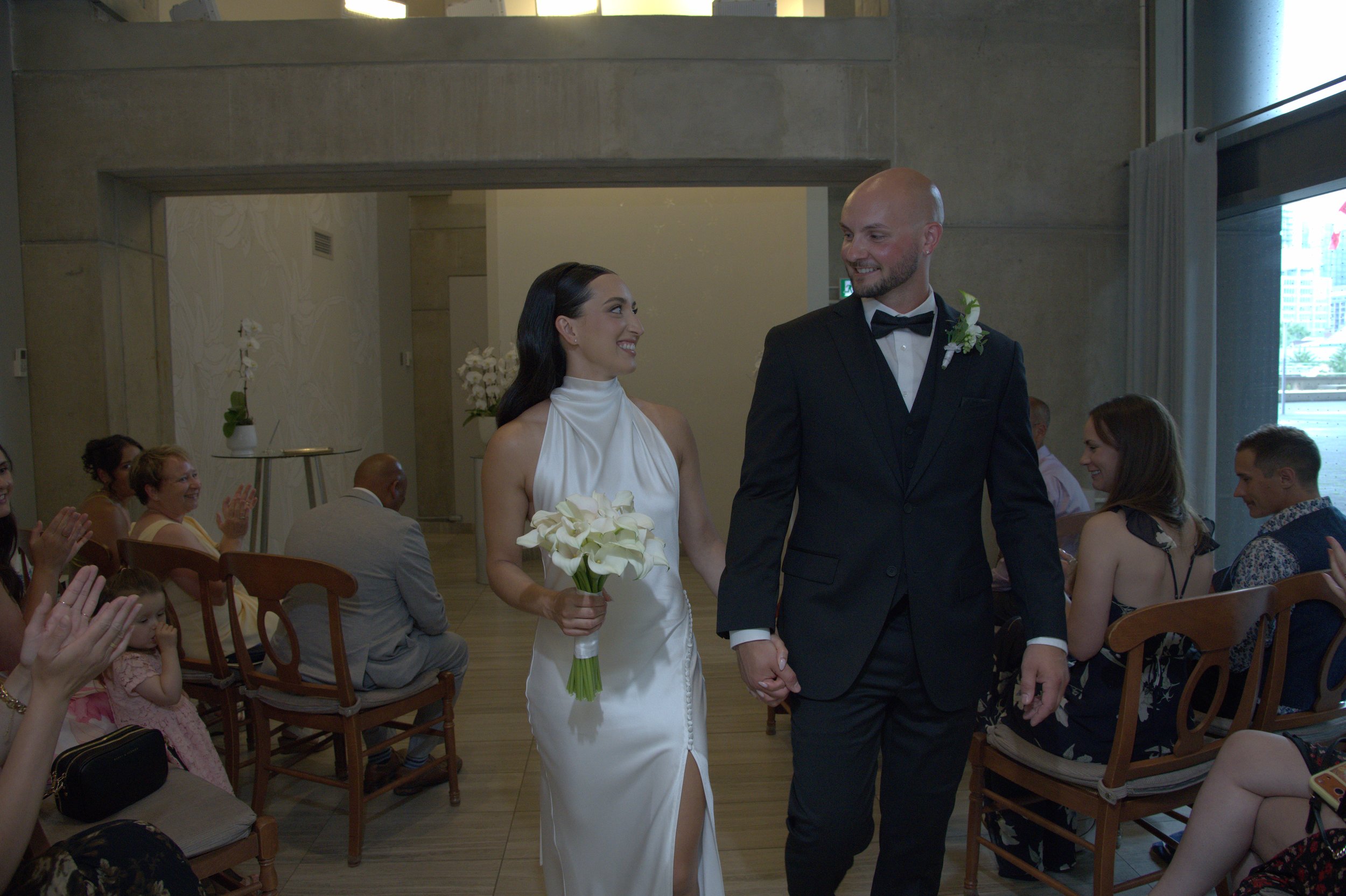 Before: unedited wedding photo of Natalie & Will