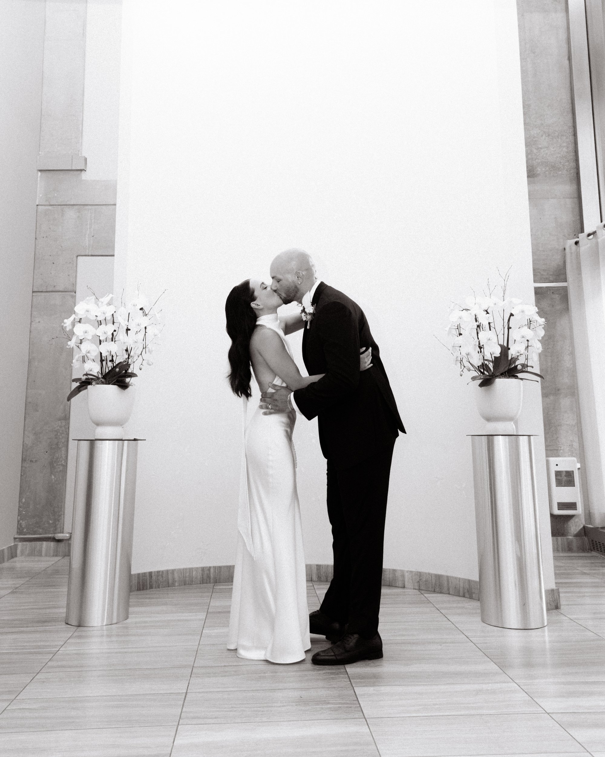 Edited wedding photo of Natalie & Will
