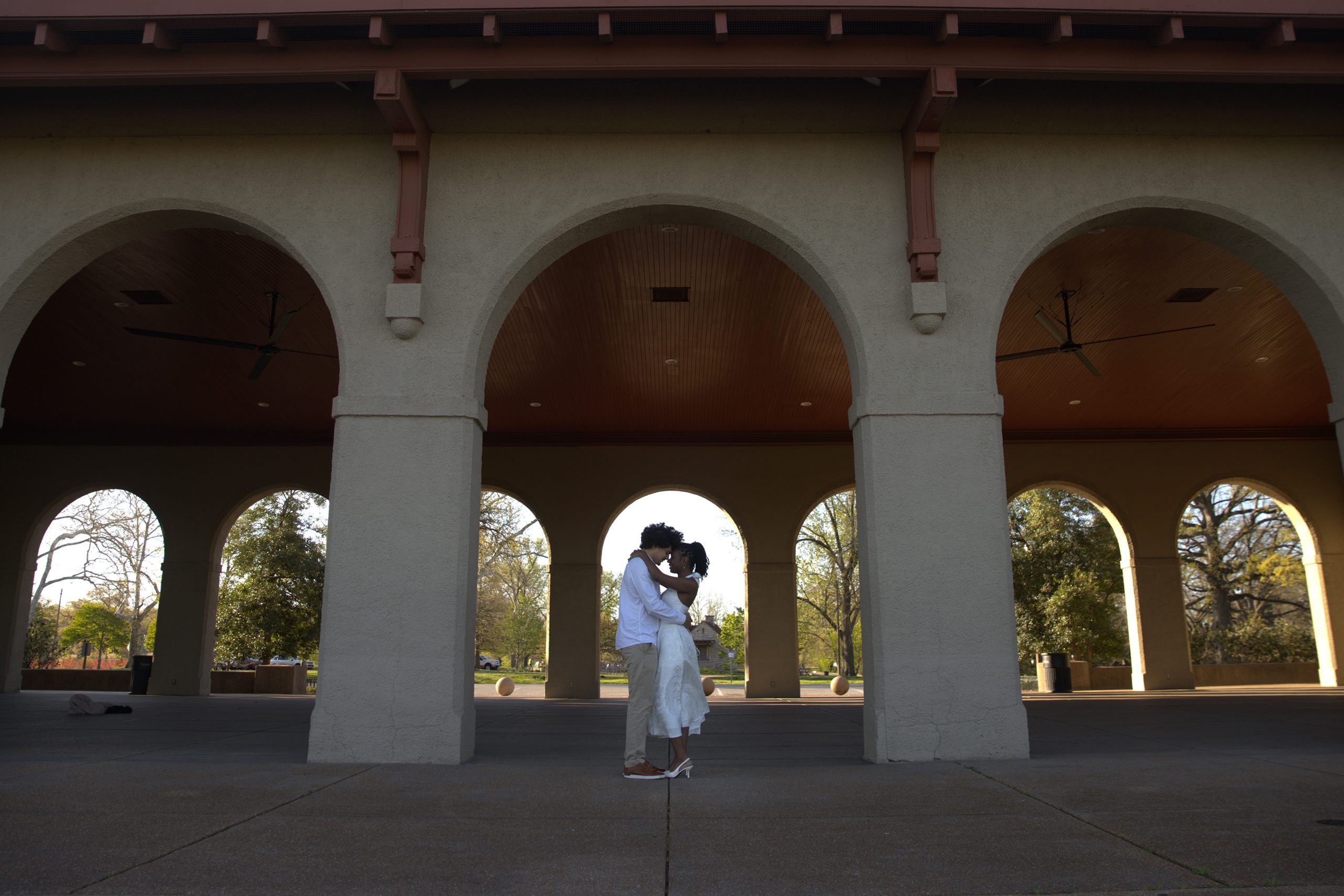 Before: unedited engagement photo