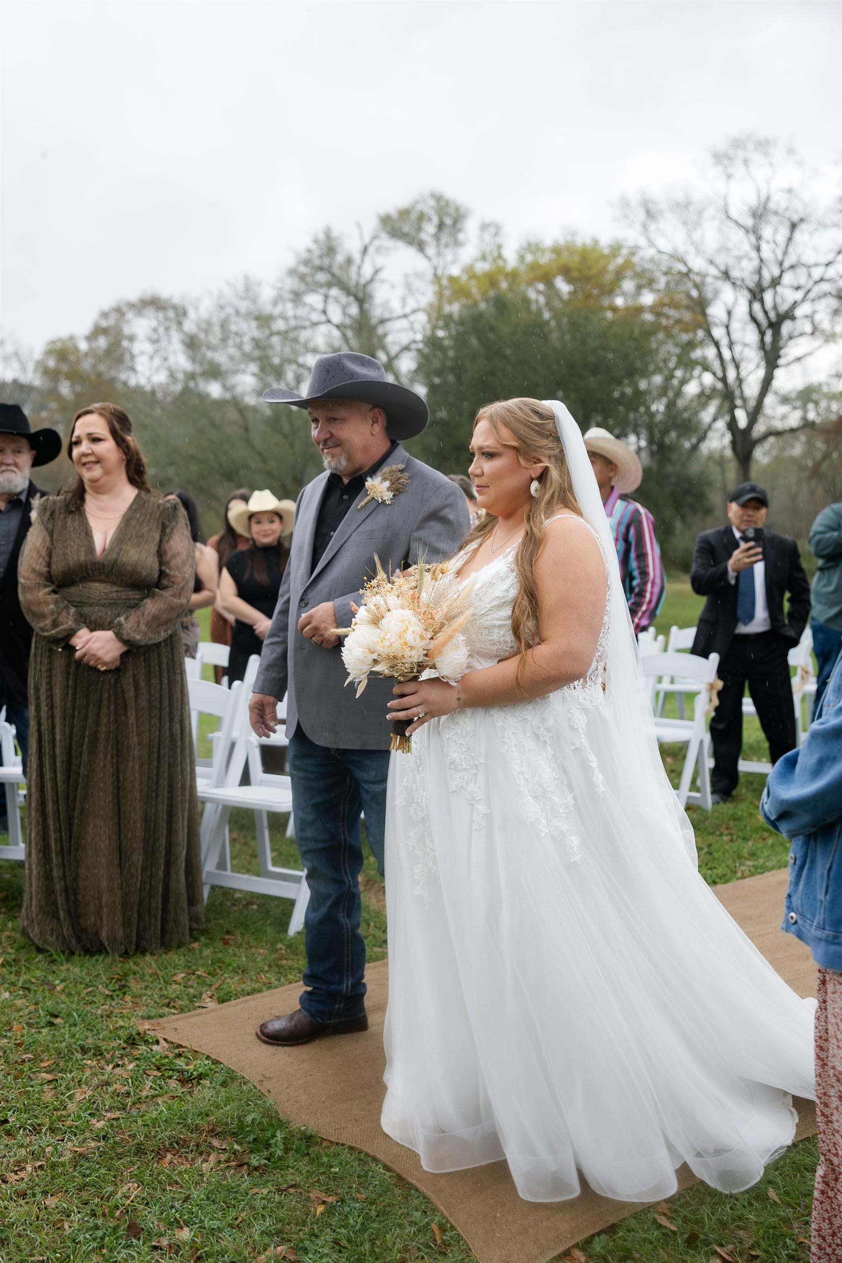 After: color-graded wedding photo