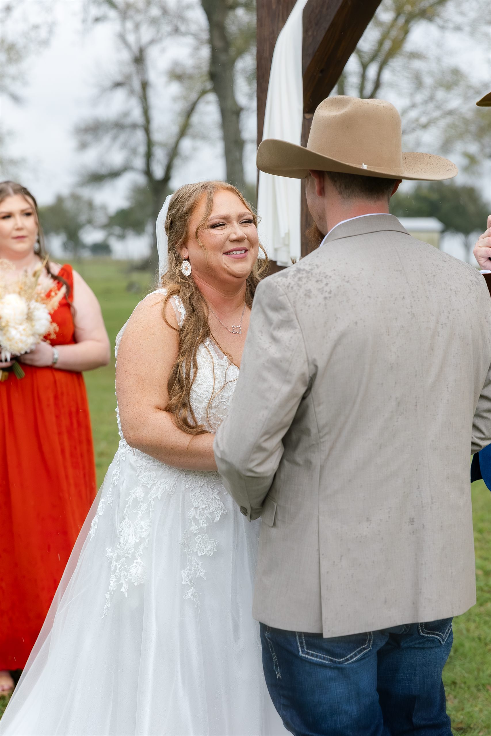 Edited wedding photo