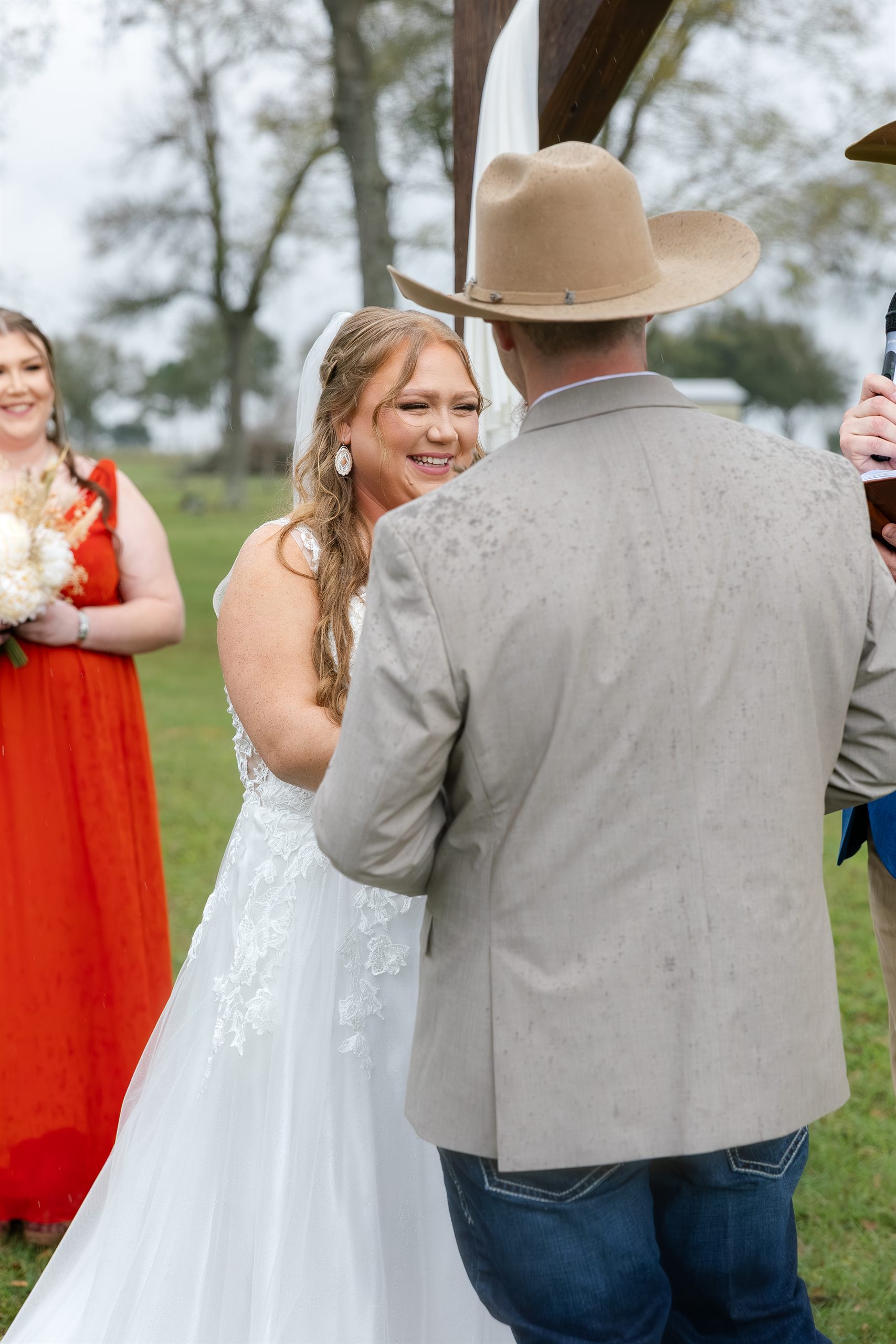 Edited wedding photo