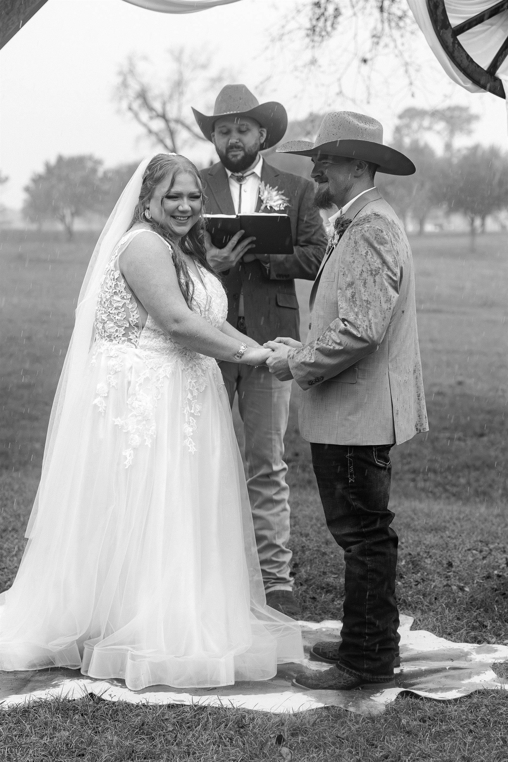 Edited wedding photo