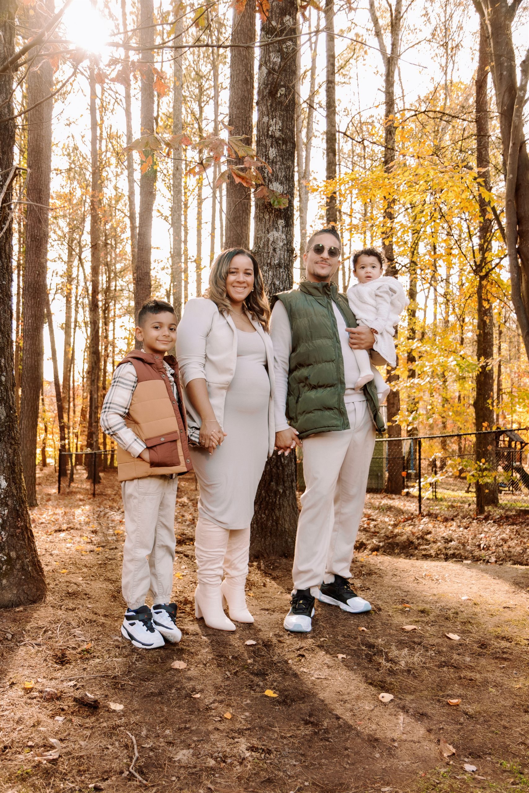 Edited family portrait