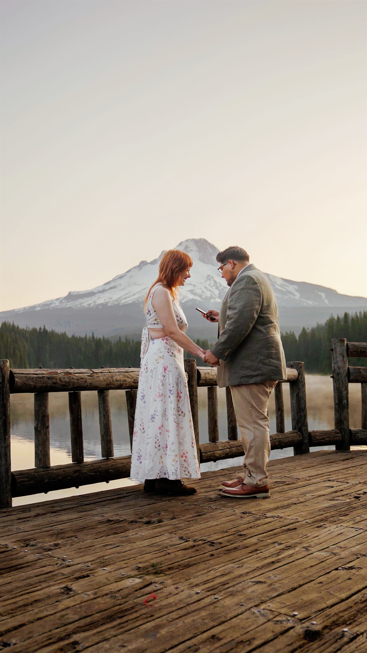 Edited elopement photo